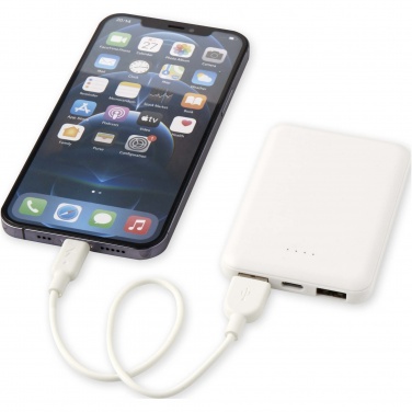 Logotrade promotional gift image of: Asama 5000 mAh Type-C recycled plastic power bank
