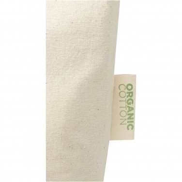 Logo trade corporate gifts image of: Orissa 180 g/m² organic large accessory pouch 3L