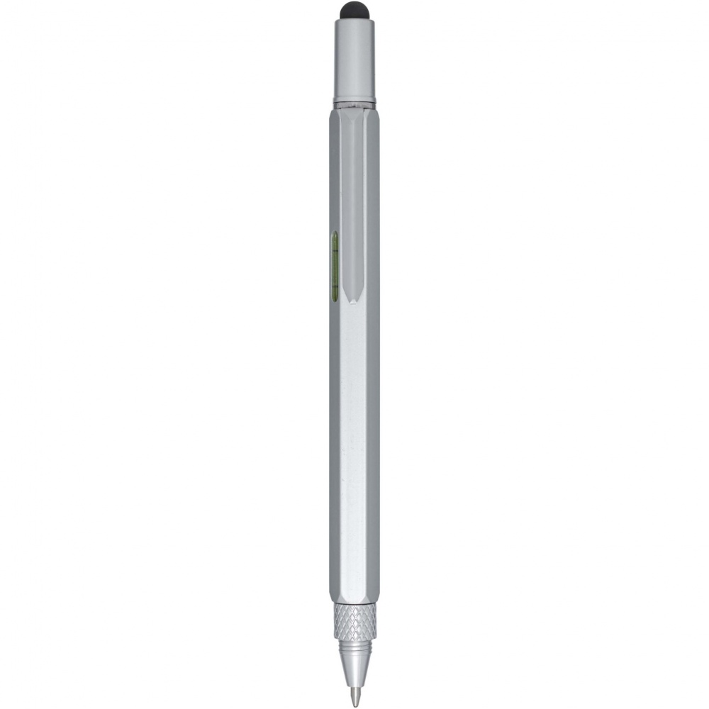 Logo trade promotional merchandise image of: Dora recycled aluminium multifunctional pen