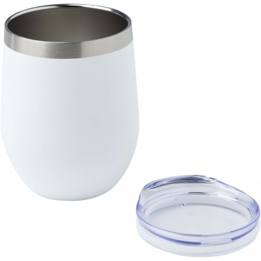 Logo trade promotional giveaway photo of: Corzo 350 ml RCS certified recycled stainless steel copper vacuum insulated cup