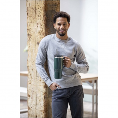 Logo trade promotional product photo of: Melbourne 1200 ml RCS certified insulated tumbler with straw