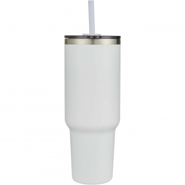 Logotrade corporate gift image of: Sydney 1200 ml copper vacuum insulated tumbler with straw