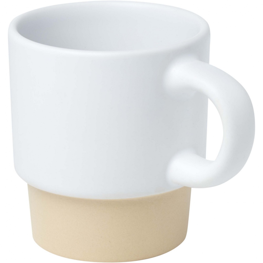 Logotrade business gift image of: Olympia 130 ml stackable expresso cup with clay bottom