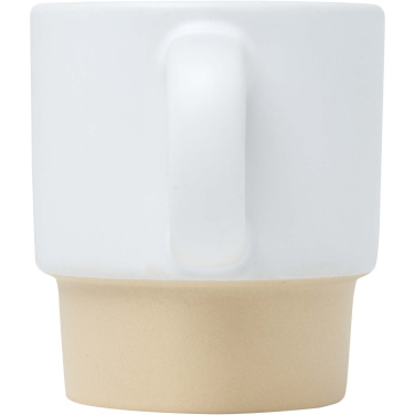 Logo trade corporate gifts picture of: Olympia 130 ml stackable expresso cup with clay bottom