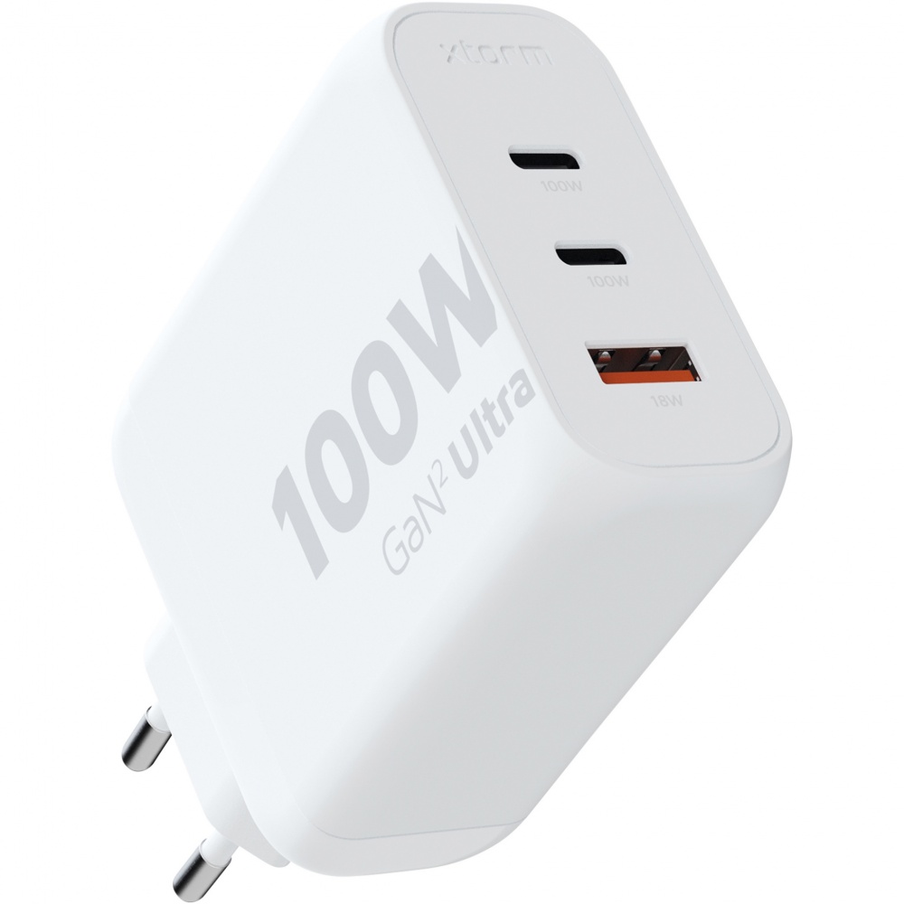 Logotrade advertising product picture of: Xtorm XEC100 GaN² Ultra 100W wall charger