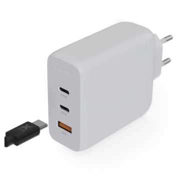 Logo trade corporate gifts picture of: Xtorm XEC100 GaN² Ultra 100W wall charger