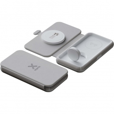 Logotrade business gifts photo of: Xtorm XWF31 15W foldable 3-in-1 wireless travel charger