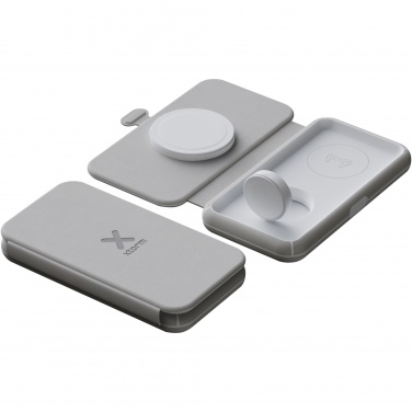 Logotrade business gifts photo of: Xtorm XWF31 15W foldable 3-in-1 wireless travel charger