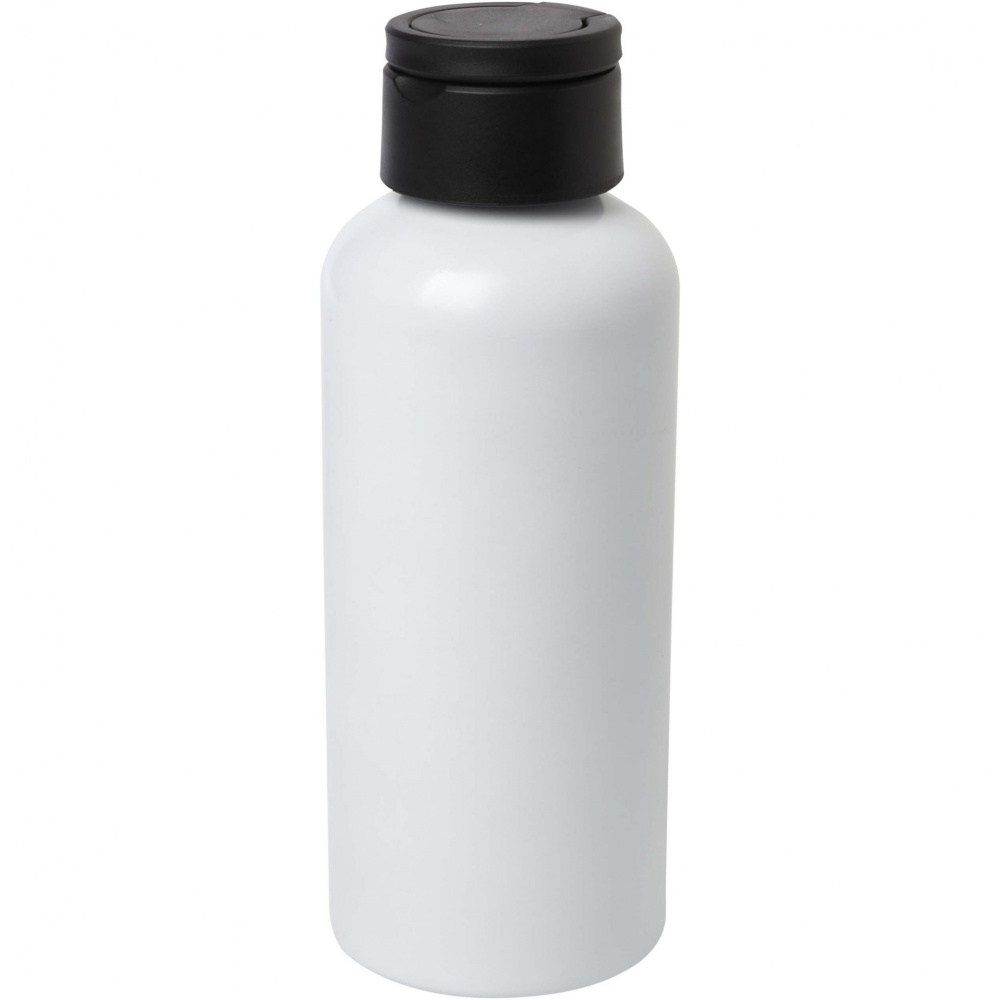 Logotrade promotional giveaways photo of: Trinity 600 ml RCS certified recycled aluminium water bottle with RPET lid