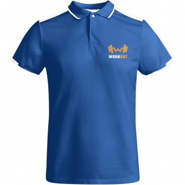 Logo trade promotional giveaways image of: Tamil short sleeve men's sports polo