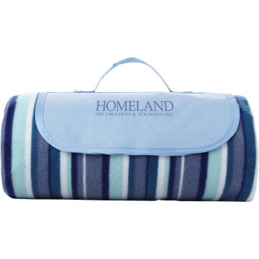 Logo trade promotional products image of: Riviera water-resistant outdoor picnic blanket