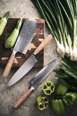 Logotrade promotional gifts photo of: VINGA Hattasan Damascus Santoku knife