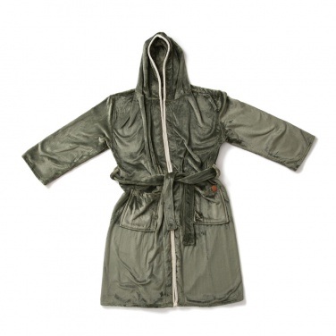 Logotrade promotional giveaway image of: VINGA Louis luxury plush RPET robe size L-XL