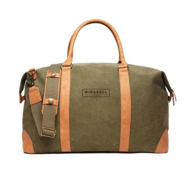 Logo trade promotional product photo of: VINGA Bosler RCS recycled canvas weekend bag