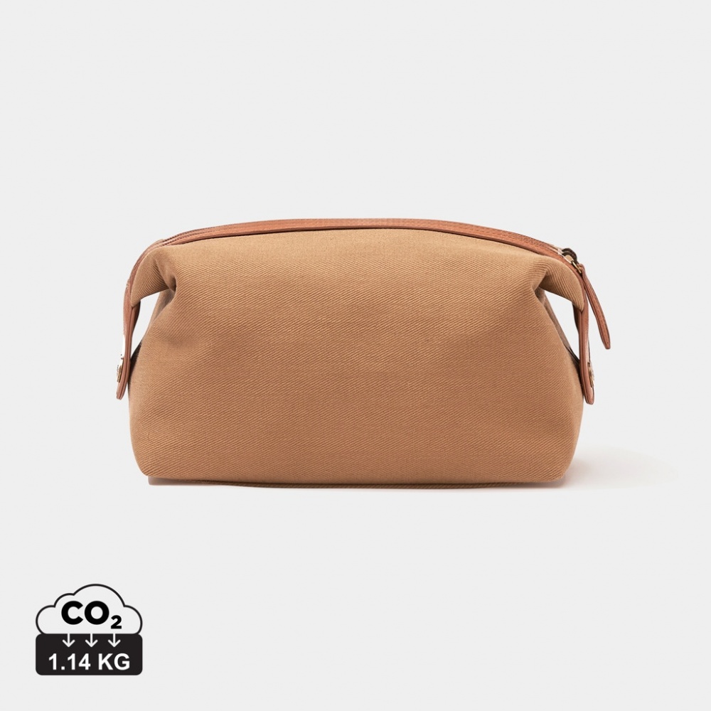 Logotrade promotional gift image of: VINGA Sloane toiletry bag RCS recycled polyester