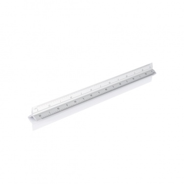 Logotrade promotional gift picture of: Aluminium triangle rule - 30cm