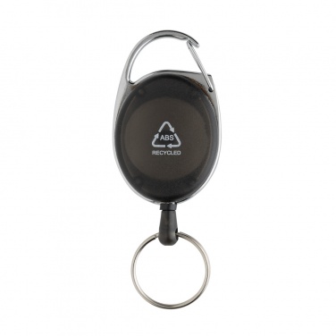 Logotrade advertising product image of: RCS recycled ABS roller clip keychain