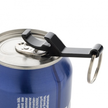 Logo trade promotional products picture of: RCS recycled aluminum bottle and can opener