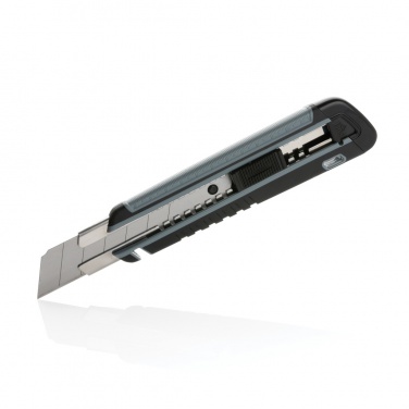 Logotrade corporate gift image of: Refillable RCS rplastic heavy duty snap-off knife soft grip