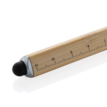 Logotrade promotional item image of: Eon bamboo infinity multitasking pen