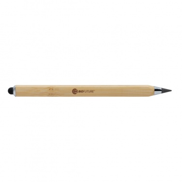 Logo trade promotional products picture of: Eon bamboo infinity multitasking pen