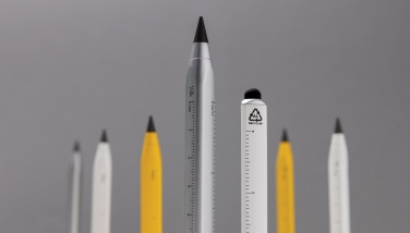 Logo trade promotional giveaway photo of: Eon RCS recycled aluminum infinity multitasking pen
