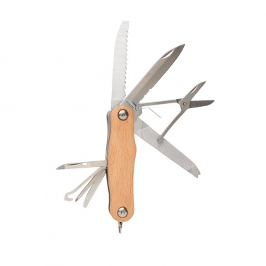 Logo trade advertising products image of: Wood pocket knife
