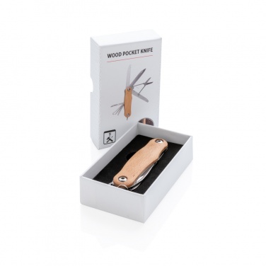 Logotrade advertising products photo of: Wood pocket knife