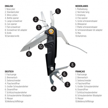 Logotrade corporate gift picture of: Excalibur tool with bit set