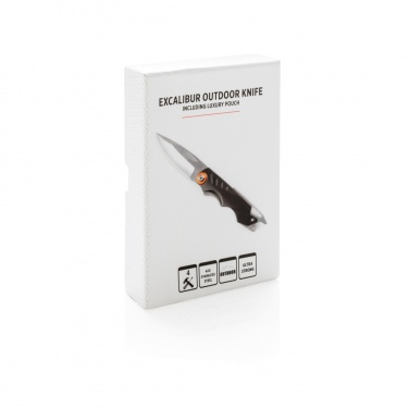 Logo trade promotional giveaways image of: Excalibur knife