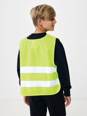 Logotrade advertising product picture of: GRS recycled PET high-visibility safety vest 7-12 years