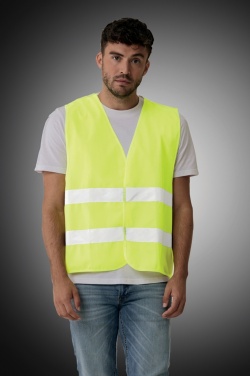 Logo trade promotional merchandise image of: GRS recycled PET high-visibility safety vest