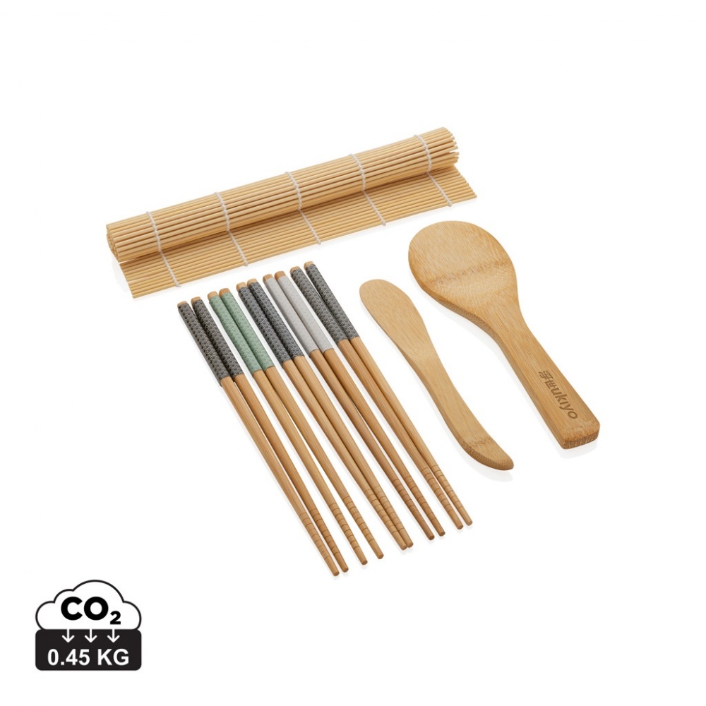 Logo trade corporate gifts picture of: Ukiyo 8 pcs sushi dinner set