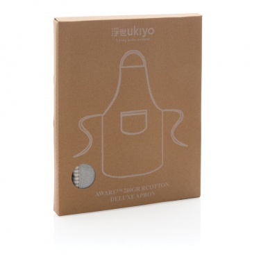 Logotrade promotional gift picture of: Ukiyo Aware™ 280gr rcotton deluxe apron