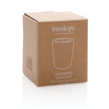 Logotrade corporate gift image of: Ukiyo small scented candle in glass