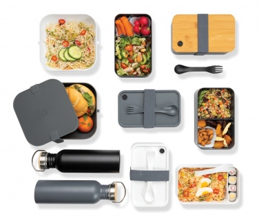 Logo trade business gifts image of: PP lunchbox square