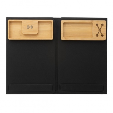 Logotrade corporate gift picture of: Impact AWARE RPET Foldable desk organizer with laptop stand