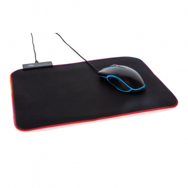 Logotrade promotional merchandise picture of: RGB gaming mousepad