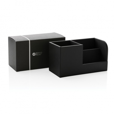 Logotrade advertising product image of: Swiss Peak RCS recycled PU Desk organiser