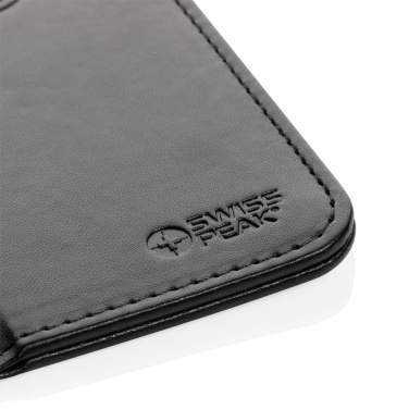 Logotrade business gift image of: Swiss Peak RCS recycled PU 10W wireless charging mousepad
