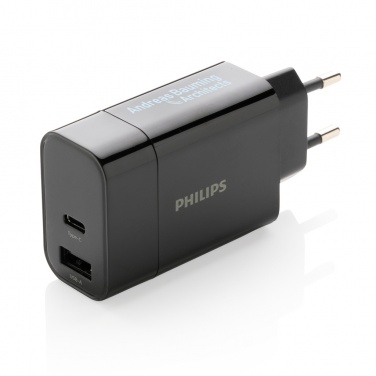 Logotrade promotional products photo of: Philips ultra fast PD wall charger