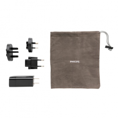 Logo trade promotional merchandise picture of: Philips ultra fast PD travel charger