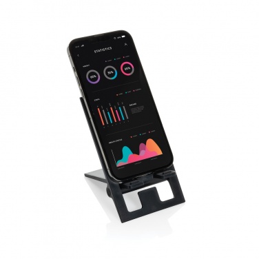 Logo trade promotional gifts picture of: SnapStand RCS recycled plastic foldable phone stand