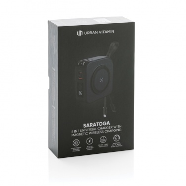 Logotrade business gifts photo of: Urban Vitamin Saratoga 5 in 1 universal charger