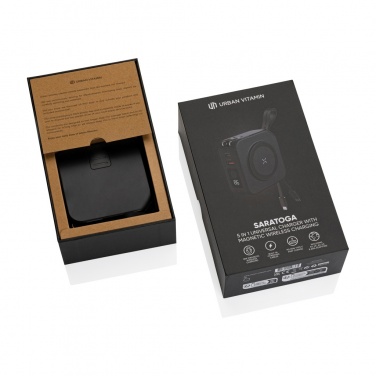 Logotrade corporate gift image of: Urban Vitamin Saratoga 5 in 1 universal charger