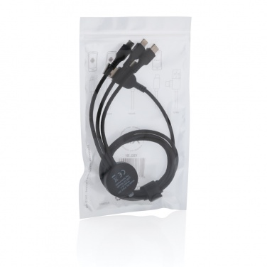 Logo trade promotional giveaways picture of: Light up logo 6-in-1 cable
