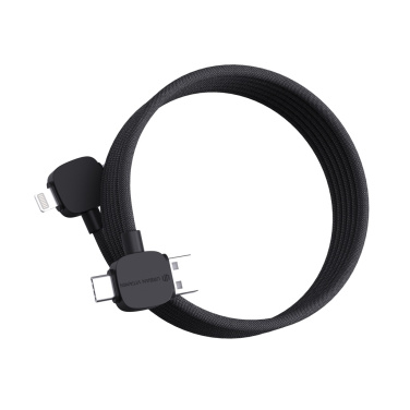 Logo trade promotional items picture of: Urban Vitamin Stockton 65W RCS RTPE/RPET magnetic cable