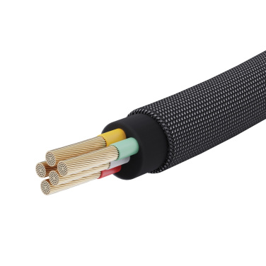 Logo trade promotional items picture of: Urban Vitamin Stockton 65W RCS RTPE/RPET magnetic cable