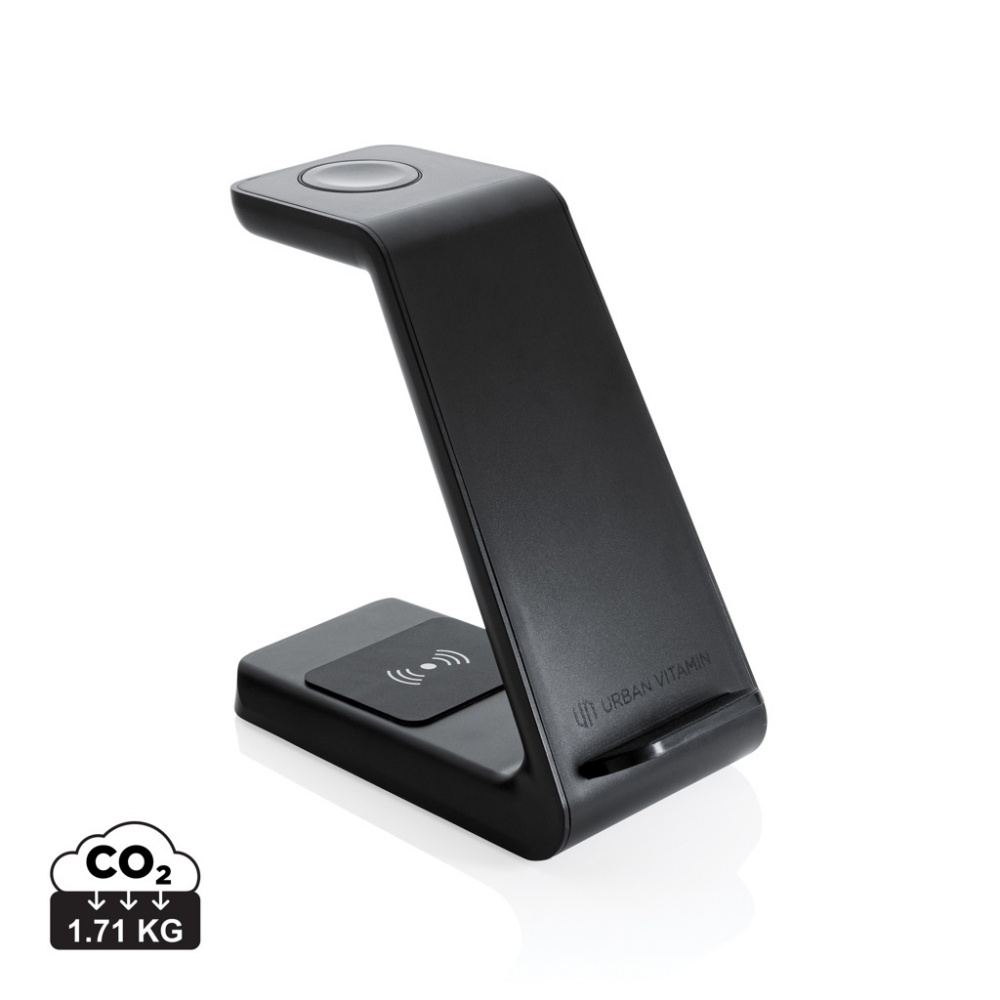 Logo trade business gift photo of: Urban Vitamin Fairfield 3 in1 RCS rplastic charger