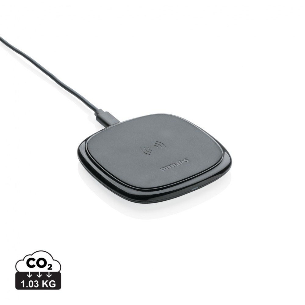 Logotrade promotional merchandise image of: Philips 10W Qi wireless charger